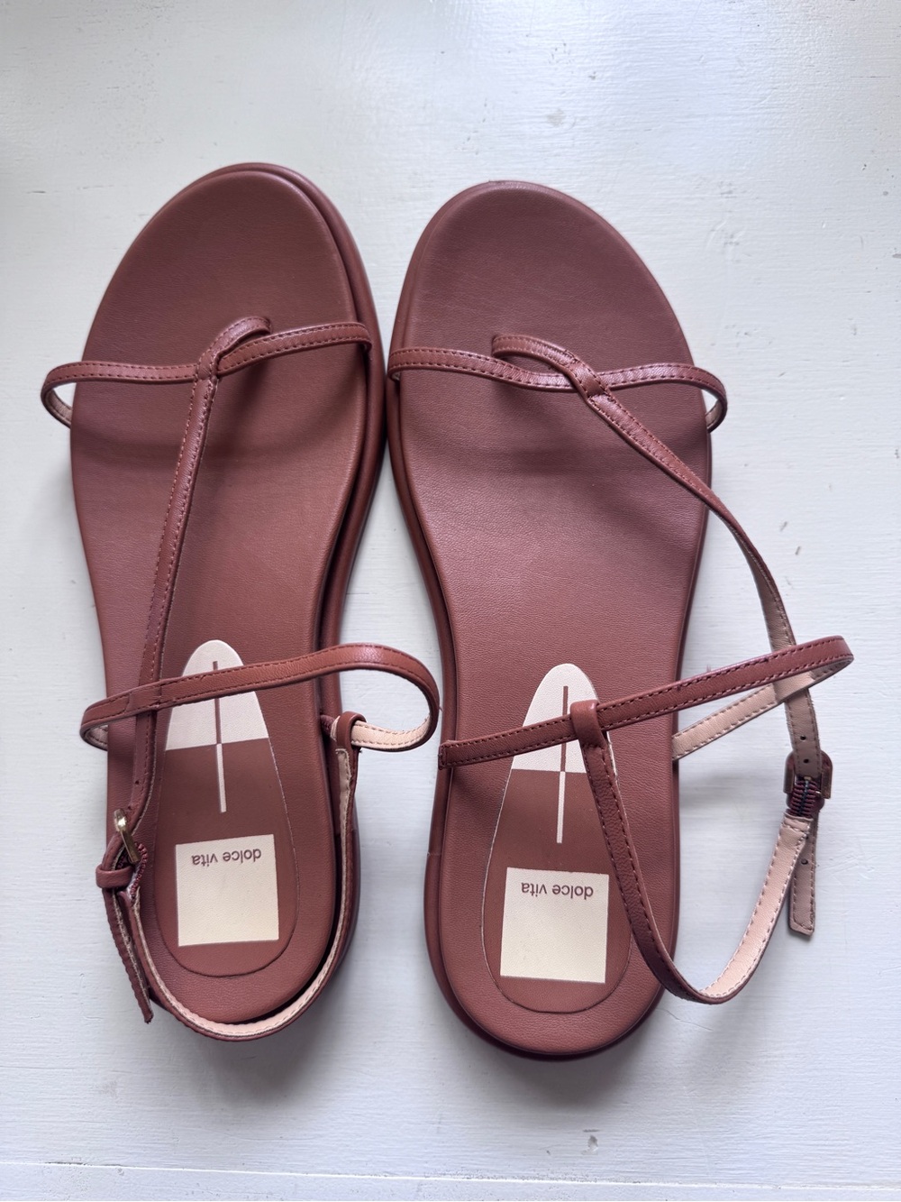 Dolce Vita Dom Sandals Saddle Leather